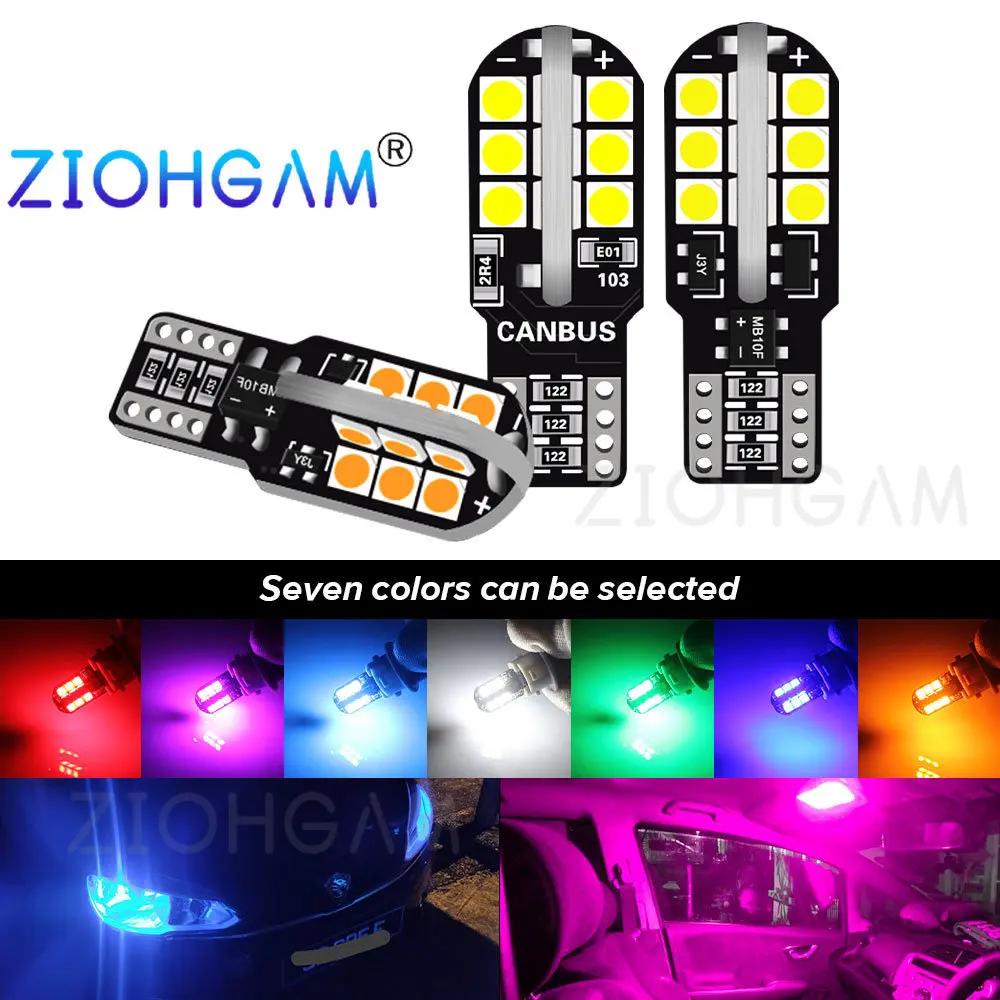 ZIOHGAM 2x CANBUS T10 LED  Ʈ W5W 194 ,   ȣ, ̵ Ŀ , ڵ ȣ б